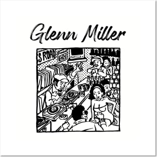 glenn miller ll vinyl store Posters and Art